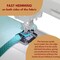 Rolled Hem Presser Foot Set – 3 Piece Wide Hemming Foot Kit Includes 1/2”, 3/4" & 1” Presser Feet – Rolled Hem Foot Compatible with Most Models of Singer, Brother, Babylock, Euro-Pro, Janome